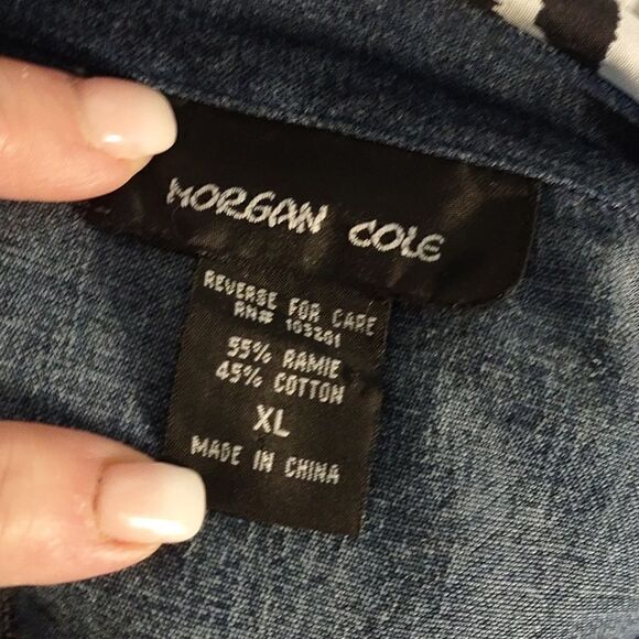 Morgan Cole "Cat" Women's Denim Shirt - Picture 8 of 9
